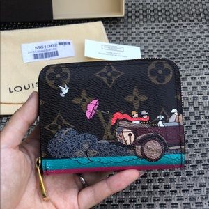 Authentic Louis Vuitton Zippy Coin Purse Limited E